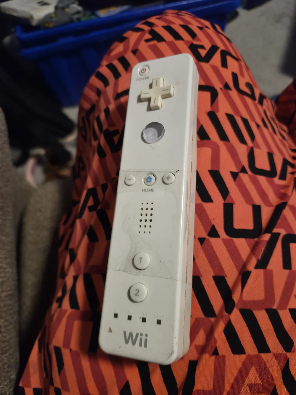 White Nintendo Wii Console W/ One Wii Remote Controller Untested